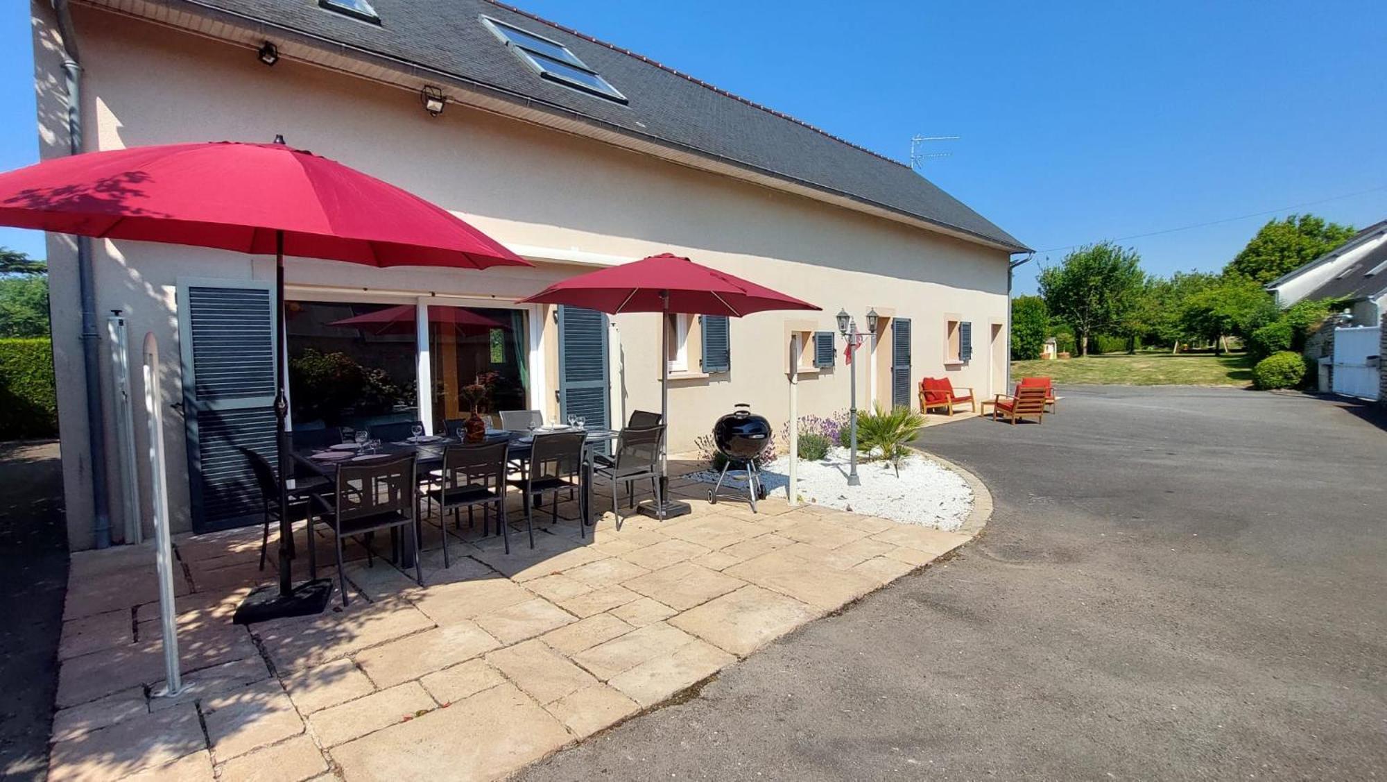 Le So Art, Grande Maison 4 Chambres, Terrain De Petanque, Grand Jardin Clos, Flipper, Babyfoot, Jeux Arcade, Ping Pong,1 Km Mer, Proche Golf, Port En Bessin, Bayeux Et Plages Du Debarquement, Adaptee Enfants Commes ภายนอก รูปภาพ